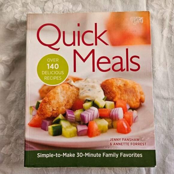 Quick Meals Cookbook by Jenny Fanshaw & Annette Forrest‎ - Paperback - Picture 1 of 10